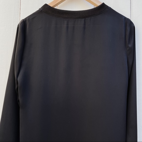 Amanda Uprichard Long Sleeve Black Tunic Dress Women’s Small - Picture 6 of 11